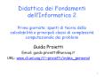Didattica dei Fondamenti dell PowerPoint PPT Presentation