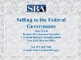 Selling to the Fed'l Gov't PowerPoint PPT Presentation