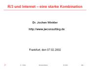 R/3 und Internet 