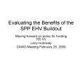 Evaluating the Benefits of the SPP EHV Buildout PowerPoint PPT Presentation