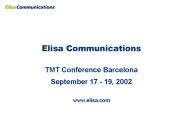 Elisa Communications