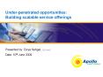 Under-penetrated opportunities: Building scalable service offerings PowerPoint PPT Presentation