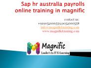 ausralia payrolls online training