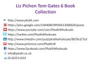 Liz Pichon Tom Gates 6 Book Collection