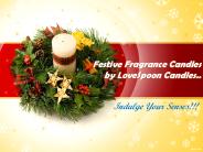 Festive Frgrance Candles by LoveSpoon Candles