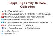 Peppa Pig Family 16 Book Collection