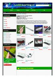 Blauw-violet laserpen