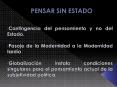 PENSAR SIN ESTADO PowerPoint PPT Presentation