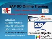 SAP BO ONLINE TRAINING IN AUSTRALIA