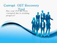 corrupt ost recovery tool