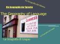 The Geography of Language PowerPoint PPT Presentation