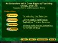 An Interview with Dave Eggers/Teaching Chess, and Life Magazine Article and Newspaper Article PowerPoint PPT Presentation