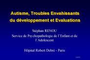 Autisme, Troubles Envahissants du d