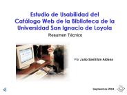 Estudio de Usabilidad del Cat