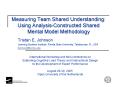 Measuring Team Shared Understanding: Using Analysis-Constructed Shared Mental Model Methodology PowerPoint PPT Presentation