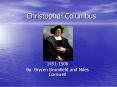 Christopher Columbus PowerPoint PPT Presentation