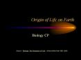 Origin of Life on Earth PowerPoint PPT Presentation