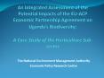 An Integrated Assessment of the Potential Impacts of the EU-ACP Economic Partnership Agreement on Uganda PowerPoint PPT Presentation