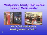 Montgomery County High School Library Media Center