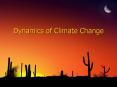 Dynamics of Climate Change PowerPoint PPT Presentation