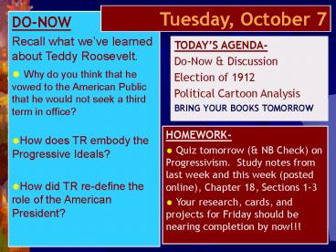 1912 Presidential Election