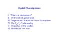 Model Photospheres PowerPoint PPT Presentation