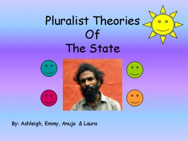 Pluralist Theories Of The State