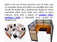 Modular Office Partitions and Interior designer Delhi PowerPoint PPT Presentation