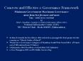 Concrete and Effective e-Governance Framework PowerPoint PPT Presentation