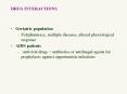 DRUG INTERACTIONS PowerPoint PPT Presentation