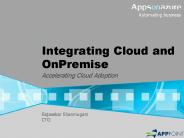 Integrating Cloud and OnPremise