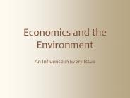 Economics and the Environment