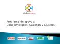 Programa de apoyo a Conglomerados, Cadenas y Clusters PowerPoint PPT Presentation