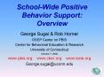 School-Wide Positive Behavior Support: Overview PowerPoint PPT Presentation
