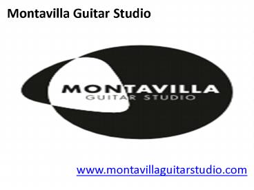 Montavilla Guitar Studio