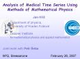 Analysis of Medical Time Series Using Methods of Mathematical Physics PowerPoint PPT Presentation