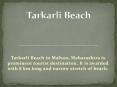 Tarkarli Beach Malvan PowerPoint PPT Presentation