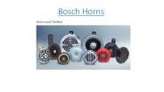 Bosch Horns