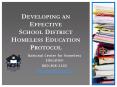 National Center for Homeless Education PowerPoint PPT Presentation