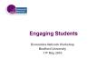 Engaging Students PowerPoint PPT Presentation