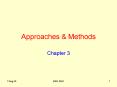 Approaches PowerPoint PPT Presentation