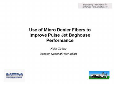Engineering Fiber Blends for Enhanced Filtration Efficiency