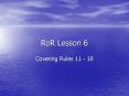 RoR Lesson 6 PowerPoint PPT Presentation