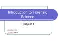 Introduction to Forensic Science PowerPoint PPT Presentation