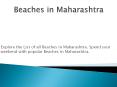 Beaches in Maharashtra PowerPoint PPT Presentation