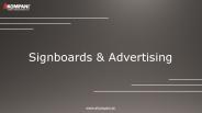 Signboards & Advertising in Sweden