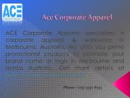 Corporate Apparel Manufacturer & Supplier