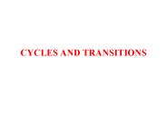 CYCLES AND TRANSITIONS
