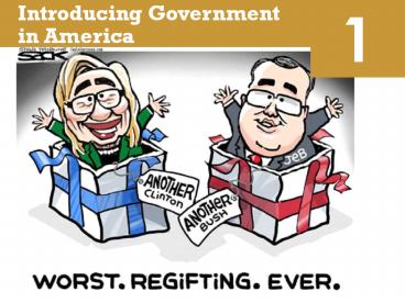 Introducing Government in America
