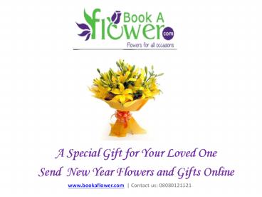 Send New Year Flowers and Gifts Online | Send Abroad